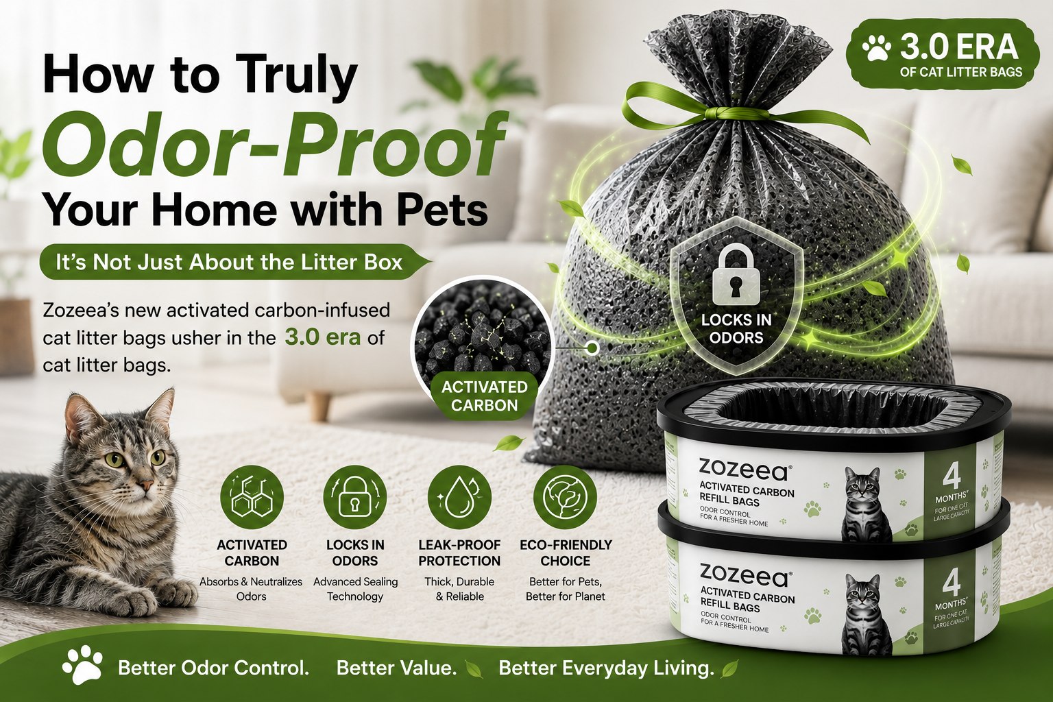 How to Truly Odor-Proof Your Home with Pets (It’s Not Just About Litter!)
