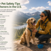 Tips for Taking Pets on Outdoor Activities in the U.S.