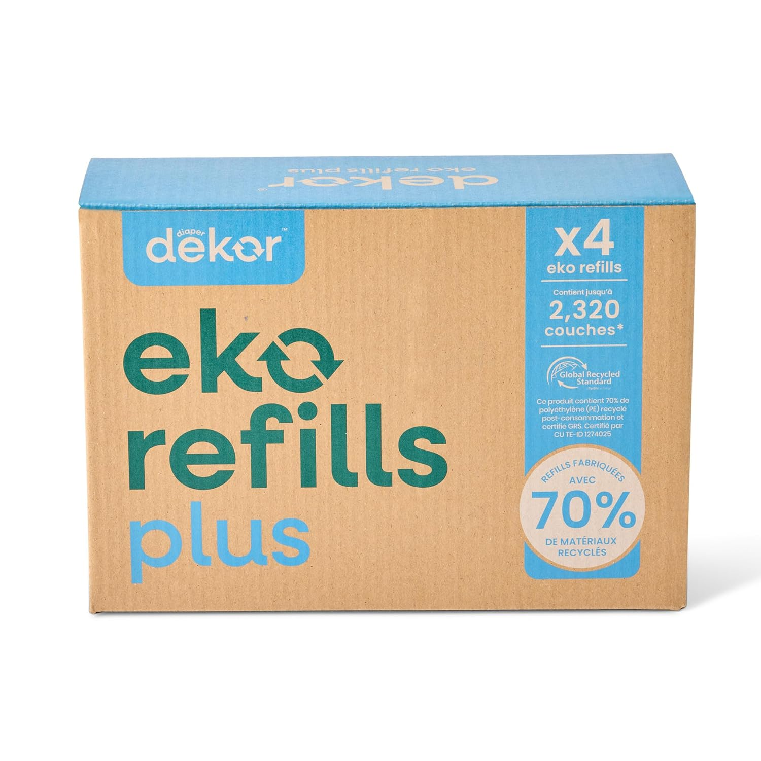 Dekor diaper pail refill bags